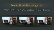 Tennis Elbow Stretches (Vid. Prev. Img.)