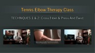 Tennis Elbow Treatment (Vid. Prev. Img.)