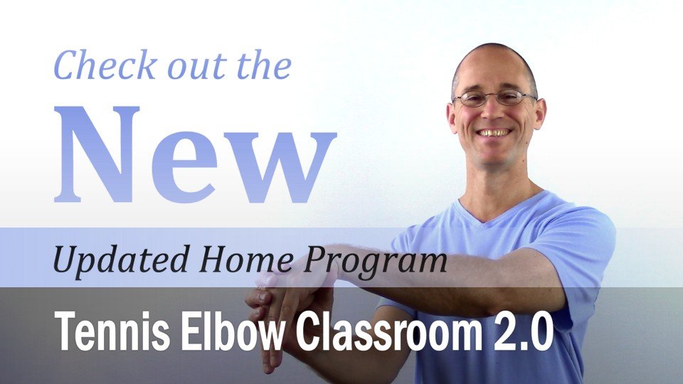 Check Out The New Tennis Elbow Home Program